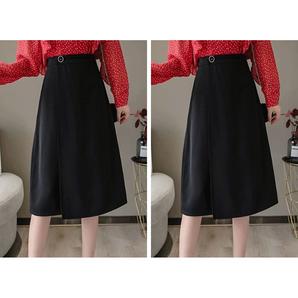 CV116- CHÂN VÁY CHỮ A ĐẮP 2 TÀ TRƯỚC | BigBuy360 - bigbuy360.vn