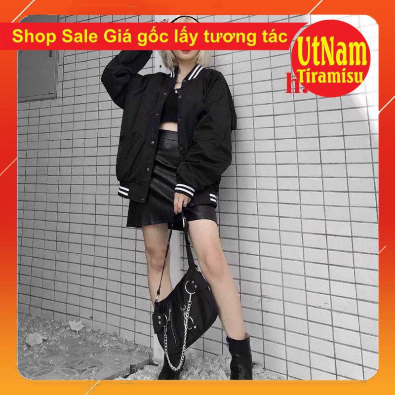 [Mã FAMAYWA giảm 10K đơn 50K] Áo Khoác Dù BOMBER trơn Unisex nam nữ 1hit giá rẻ nhất