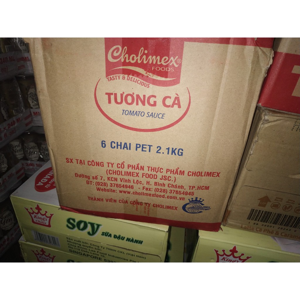 Tương ớt / tương cà Cholimex 2.1kg