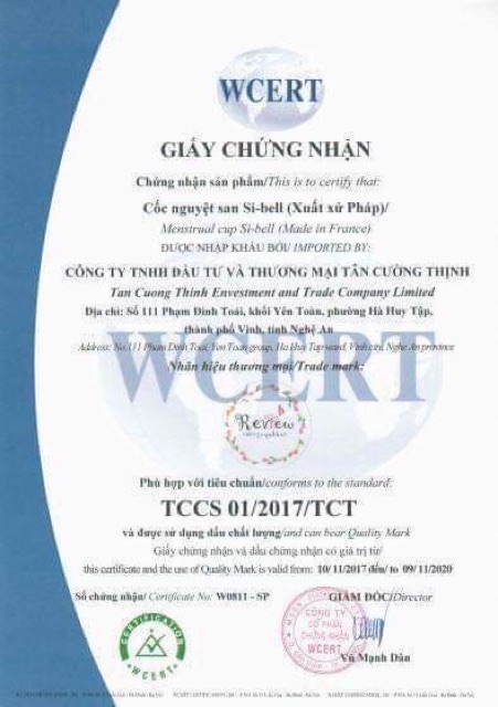 <Mã DL:TCT-1995-194> Cốc Nguyệt San Sibell tặng cốc và viên tiệt trùng - Mã đại lý: TCT-1995-194