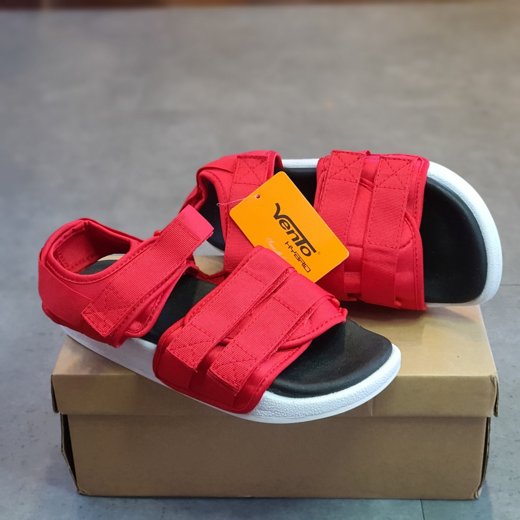 Sandal Vento nữ màu đỏ SD-1019 Red - sandal quai ngang