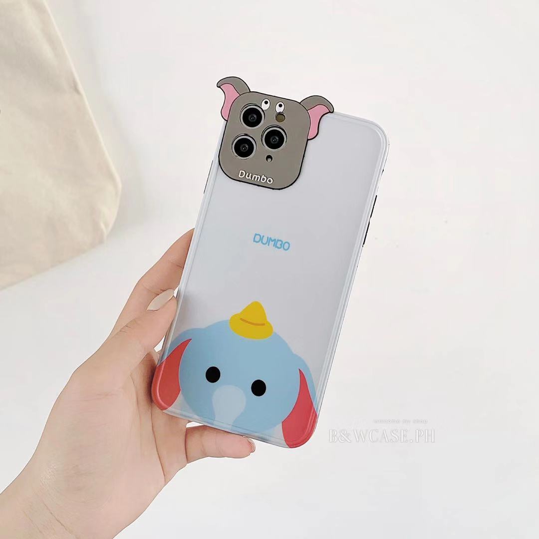 Hoạt Hình Ốp Điện Thoại Mềm Bảo Vệ Ống Kính Máy Ảnh Hình Voi Doraemon 3d Cho Iphone 12 11 Pro Max Ix Xs Max Iphone 7 I8 Plus Xr Se2020