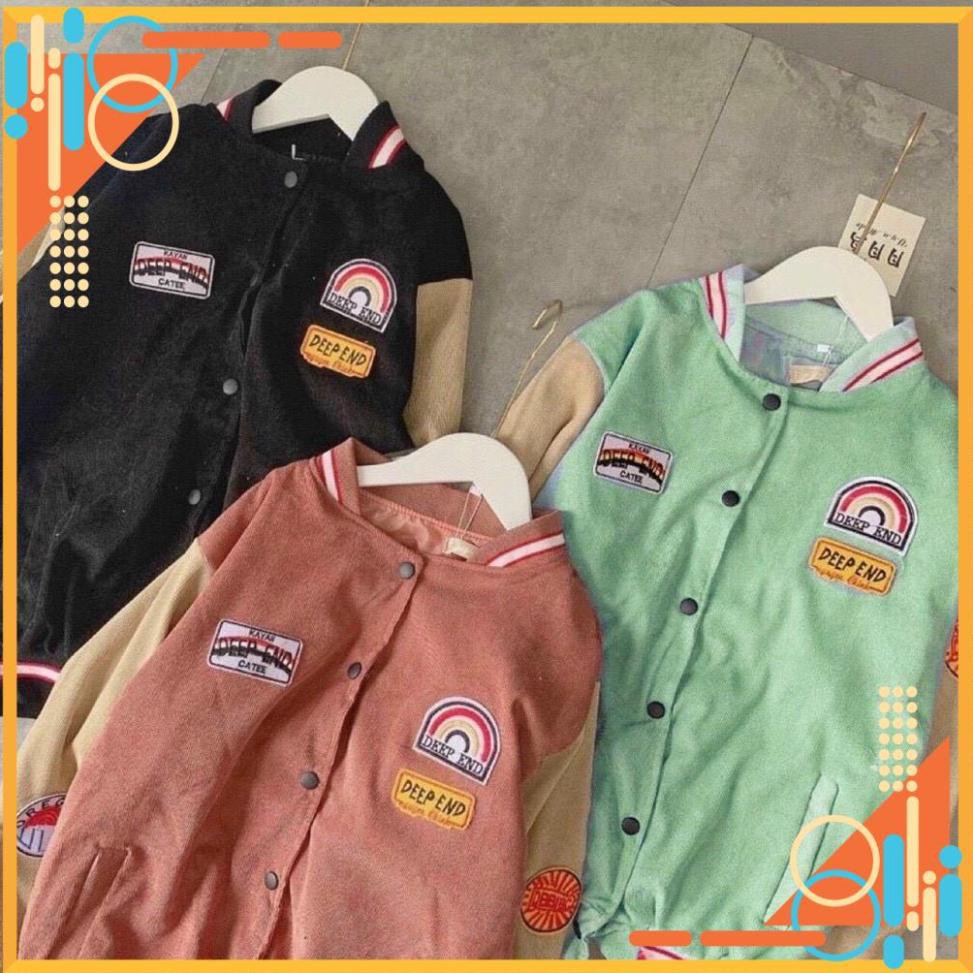 [FreeShip] Áo Khoác Bomber Nhung Cầu Vồng Chất Vải Mềm Mịn NV*** | BigBuy360 - bigbuy360.vn