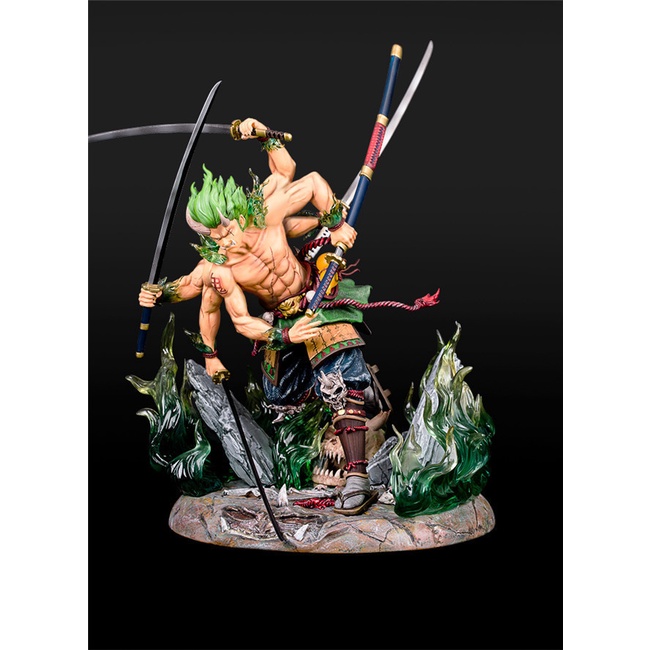 Đồ chơi Roronoa Zoro phân thân sáu kiếm mô hình one piece đảo hải tặc phiên bản lớn 40cm cực ngầu tỷ lệ 1:1