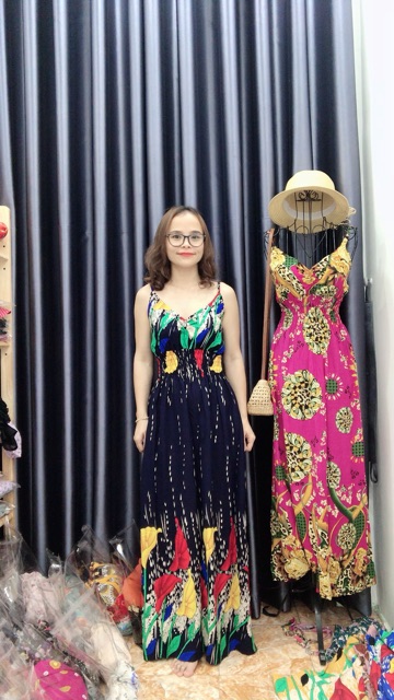 ĐẦM MAXI 2 DÂY (nhiều màu Khách đặt hàng ib shop check hàng còn-hết nhé) | BigBuy360 - bigbuy360.vn