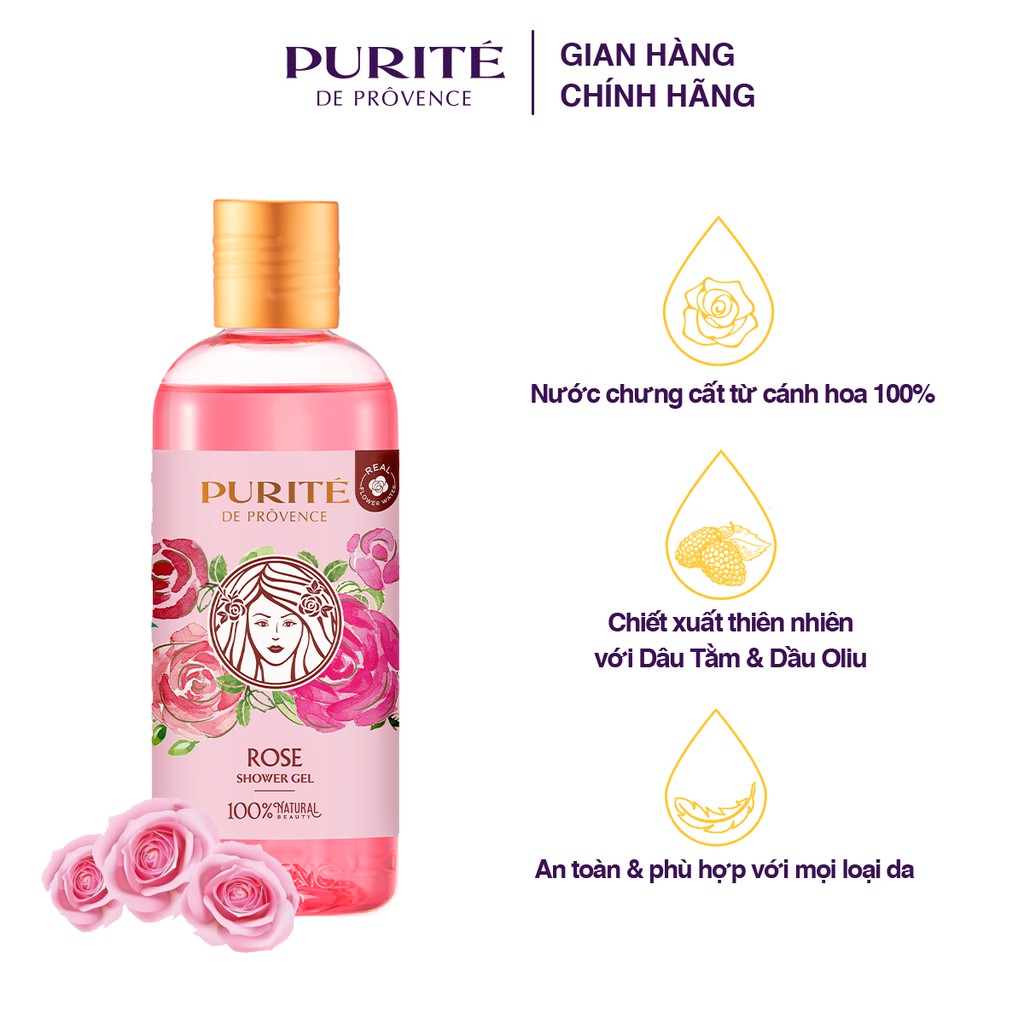 Sữa Tắm Thiên Nhiên Purité 250ml | BigBuy360 - bigbuy360.vn