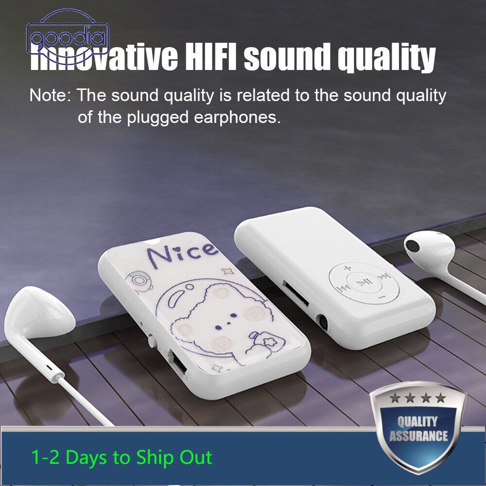 (Đang Bán) Máy Nghe Nhạc MP3 Mini Họa Tiết Hoạt Hình