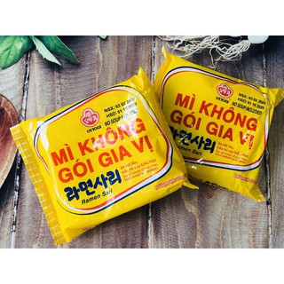 5 GÓI MÌ KHÔNG GIA VỊ