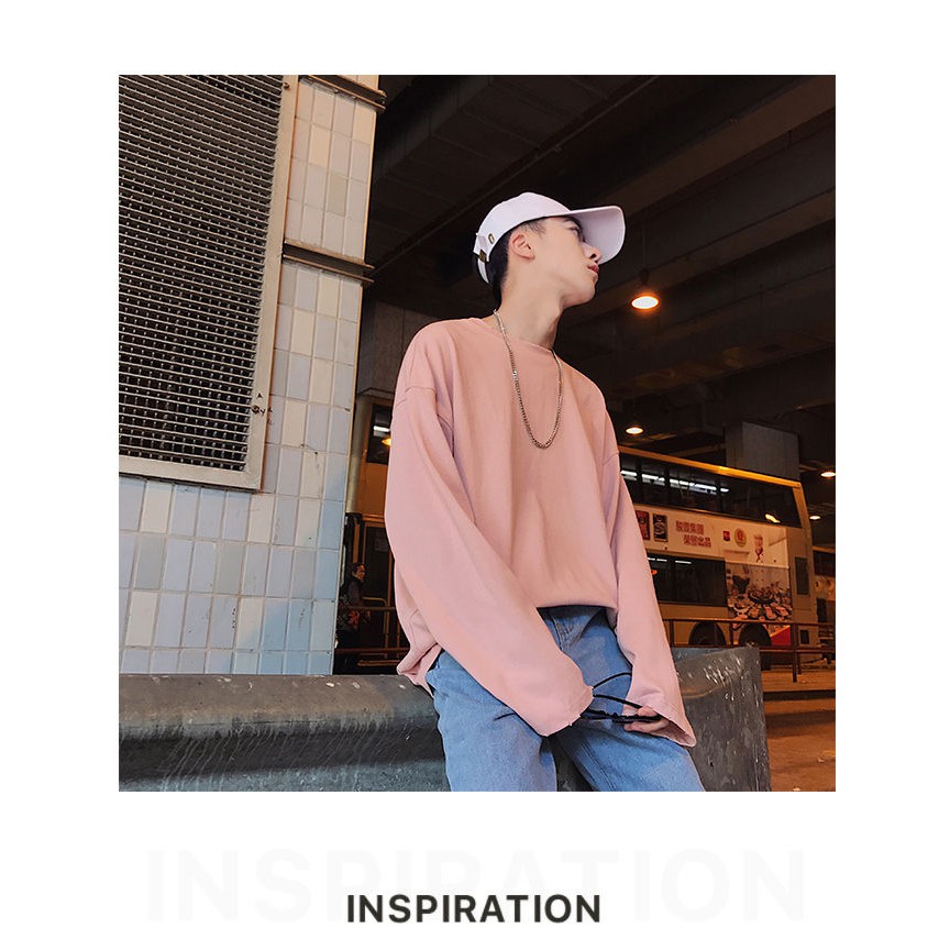 Áo Sweater LEAVES PINK Unisex