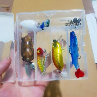 Bộ combo mồi câu lure