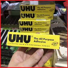 [ BH 1 đổi 1 ] Keo dán  UHU và UFO  dùng dán vải, dán bìa, dán giấy, kim loại, cao su, thuỷ tinh... keo đa năng cao cấp