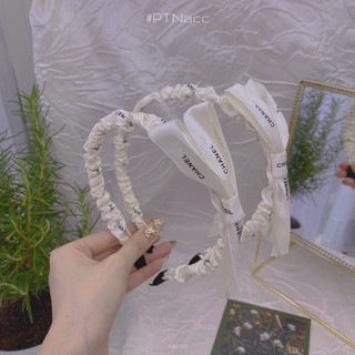 ᴾᵀᴺᵃᶜᶜ Cài tóc nơ vải thương hiệu cao cấp