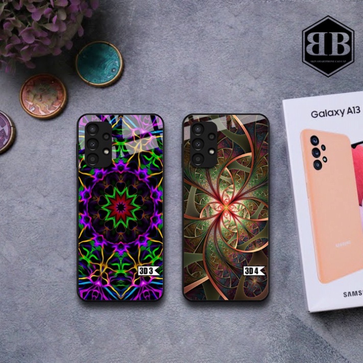 Ốp lưng kính cường lực Samsung Galaxy A13 in hình theo yêu cầu