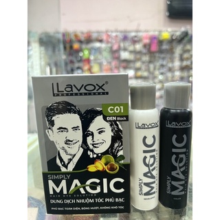 NHUỘM TÓC PHỦ BẠC LAVOX