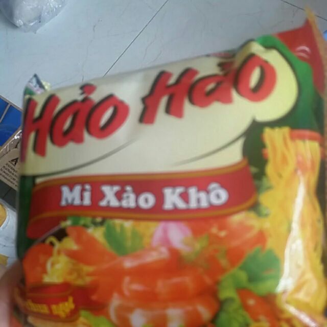10 gói mì xào khô hảo hảo 75g