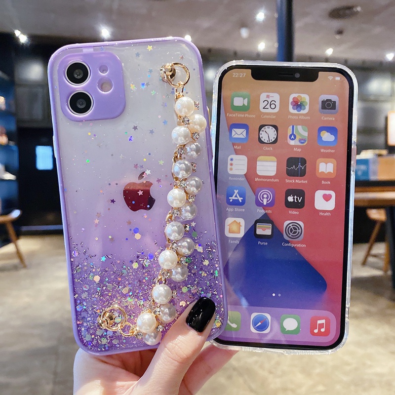 Ốp Điện Thoại Kim Sa Lấp Lánh Cho SAMSUNG A22 A72 A52S A32 A12 A02S A02 A21S A11 M11 A73