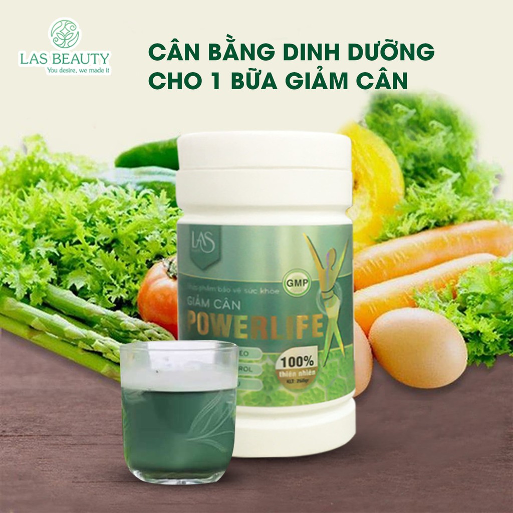 [CHÍNH HÃNG] Trà sữa giảm cân POWERLIFE LAS BEAUTY hủ 260gr | BigBuy360 - bigbuy360.vn