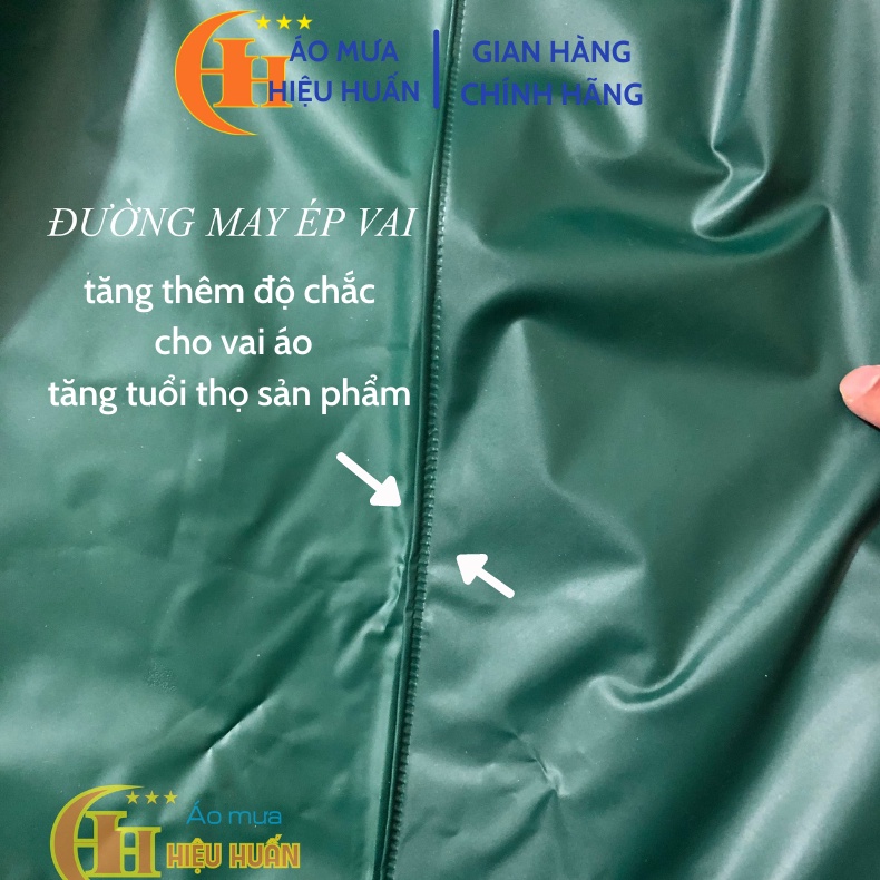 Áo Mưa Choàng 1 Người, 2 Người vải nhựa PVC, Áo Mưa Cánh Dơi không nắp gương