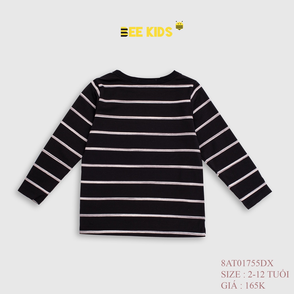 Áo Dài Tay Bé Trai Bee Kids Chất Liệu Cotton Mềm Mịn Thoáng Mát Thấm Hút Mồ Hôi Không Bai Không Xù (2-12 Tuổi)8AT01755DX