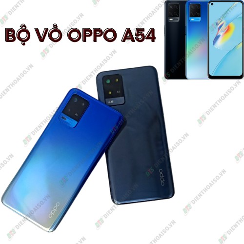 Vỏ oppo a54 xanh dương và đen