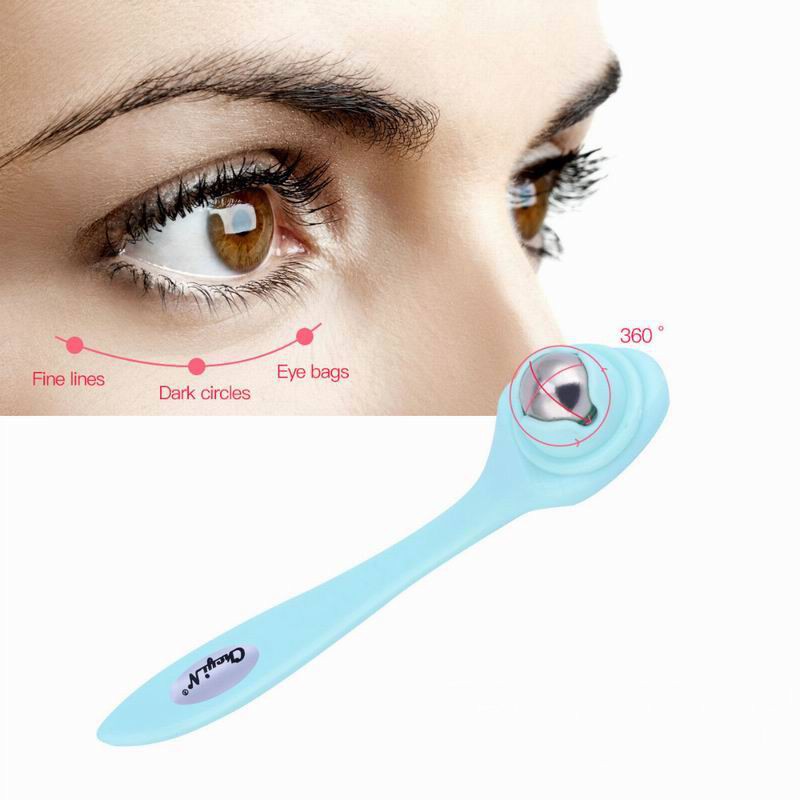 Thời trang bán chạy thời trang 360 độ Miễn phí Roller Ball Eye Massager Black Eye Ring Túi mắt Eyeball Beauty Eye Massager Loại bỏ quầng thâm
