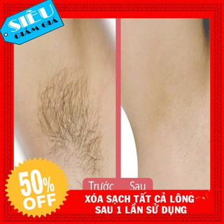 Triệt lông vĩnh viễn, Gel tẩy lông tay, chân, nách, body. Tẩy lông chính hãng. (Tặng kèm giấy chuyên dụng và que gạt)