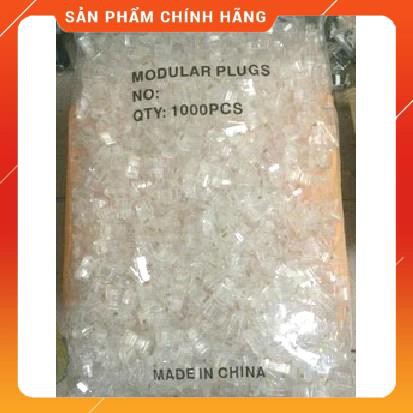 Đầu mạng Rj45 nhựa (1000 hạt) dailyphukien