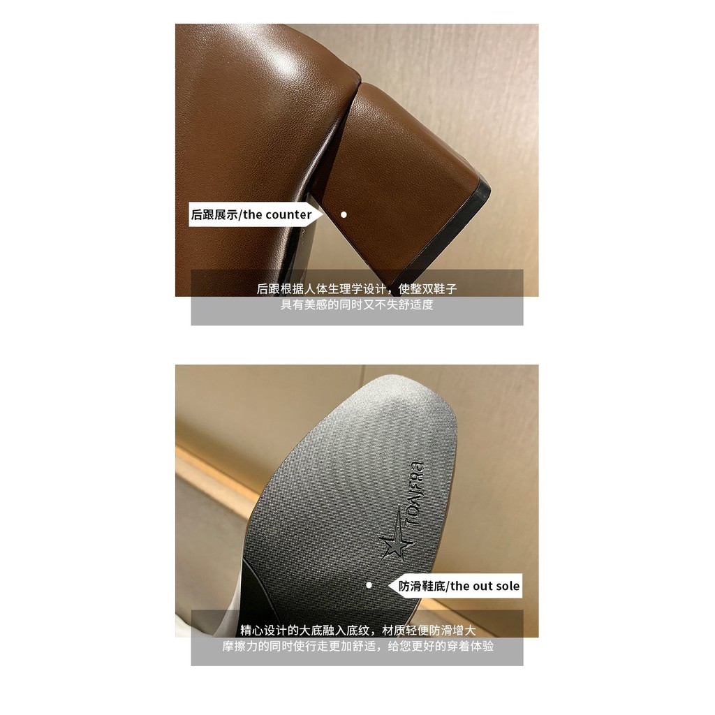 Bốt đùi nữ, boots đùi nữ da lì MITASHOP mã BODU44 gót 6cm - Hàng QCCC | BigBuy360 - bigbuy360.vn