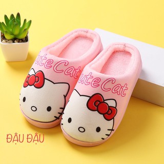 DÉP BÔNG ĐOREMON- HELLO KITTY CHO BÉ