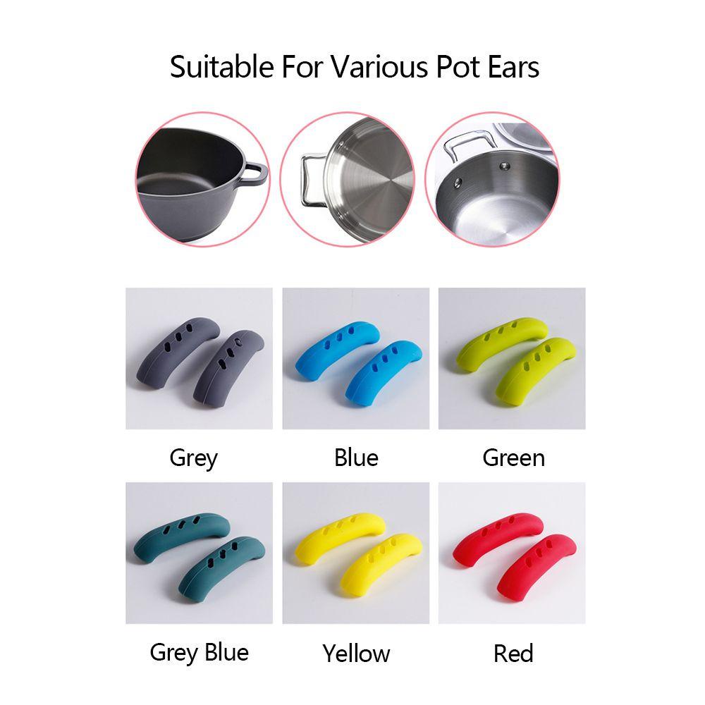 Vỏ Bọc Tay Cầm Chảo Chống Trượt Bằng Silicone Chống Dính Tiện Lợi