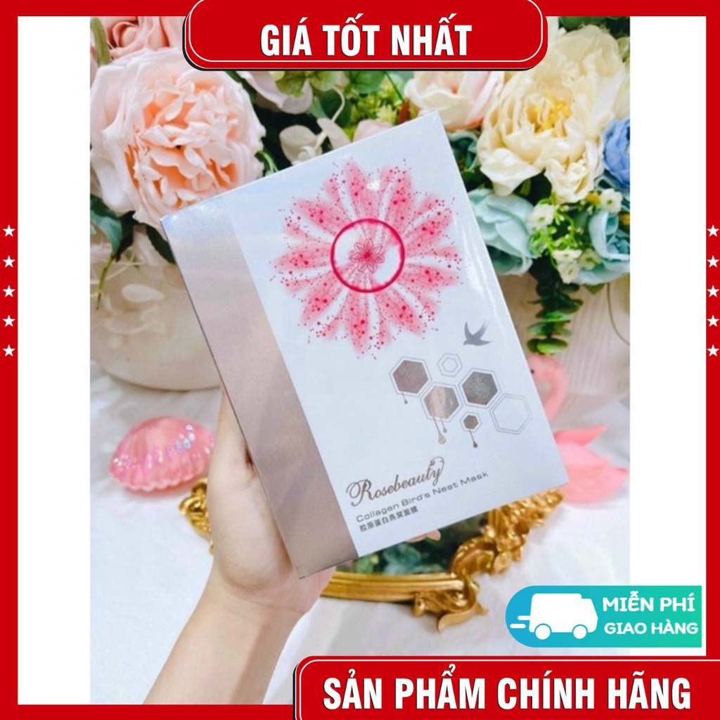 MẶT NẠ YẾN TƯƠI COLLAGEN ROSEBEAUTY