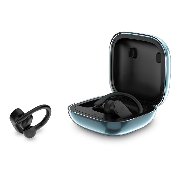 Vỏ Bảo Vệ Hộp Sạc Tai Nghe Bluetooth Powerbe Pro Bằng TPU Trong Suốt