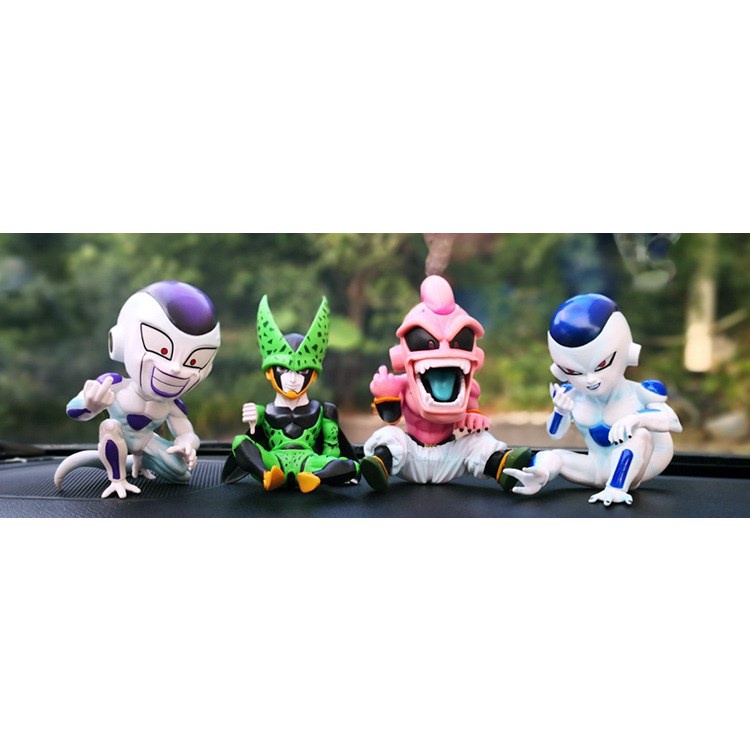 (Có sẵn - 9cm) Mô hình chibi Frieza Cell Mabuu - Figure Frieza Dragonball