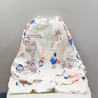 Áo khoác Snoopy áo khoác cardigan chất nỉ bông - S9S