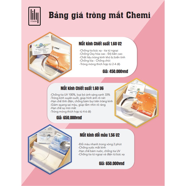 _Mắt Kính Cận Loạn - Mắt Kính Chống Ánh Sáng Xanh Tia UV Lilyeyewear | BigBuy360 - bigbuy360.vn