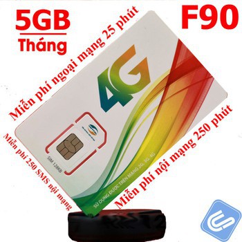 FREE THÁNG ĐẦU ĐẦU 10 SỐ 09,08 - SIM VIETTEL GÓI F90 VIETTEL ƯU ĐÃI NGAY 250 PHÚT GỌI NỘI MẠNG + 5GB DATA A14