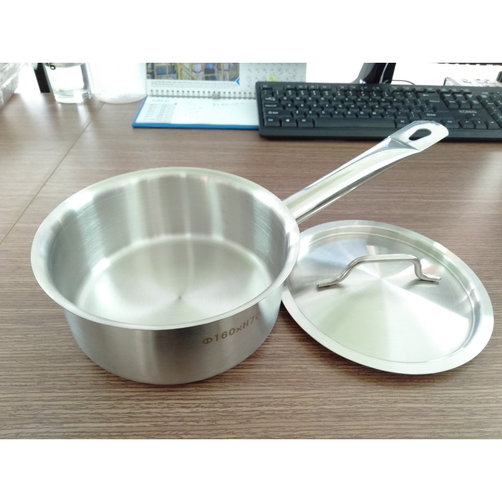 Nồi inox 3 đáy có tay cầm dài