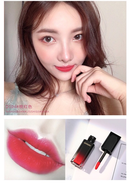 [FREESHIP TỪ 50K - ĐƯỢC MUA 3] Son Kem lì Gella’s Hàng nội địa Trung | BigBuy360 - bigbuy360.vn