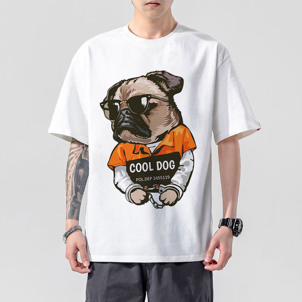 [SIÊU HOT] ÁO THUN COTTON 4 CHIỀU ĐIỀU HOÀ IN HÌNH CHÚ CHÓ COOL DOG