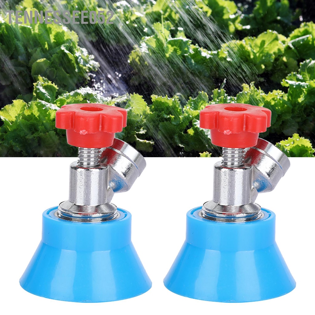 Bộ 2 Vòi Phun Sương G3 / 8 Bằng Hợp Kim Có Thể Điều Chỉnh Áp Suất Nước