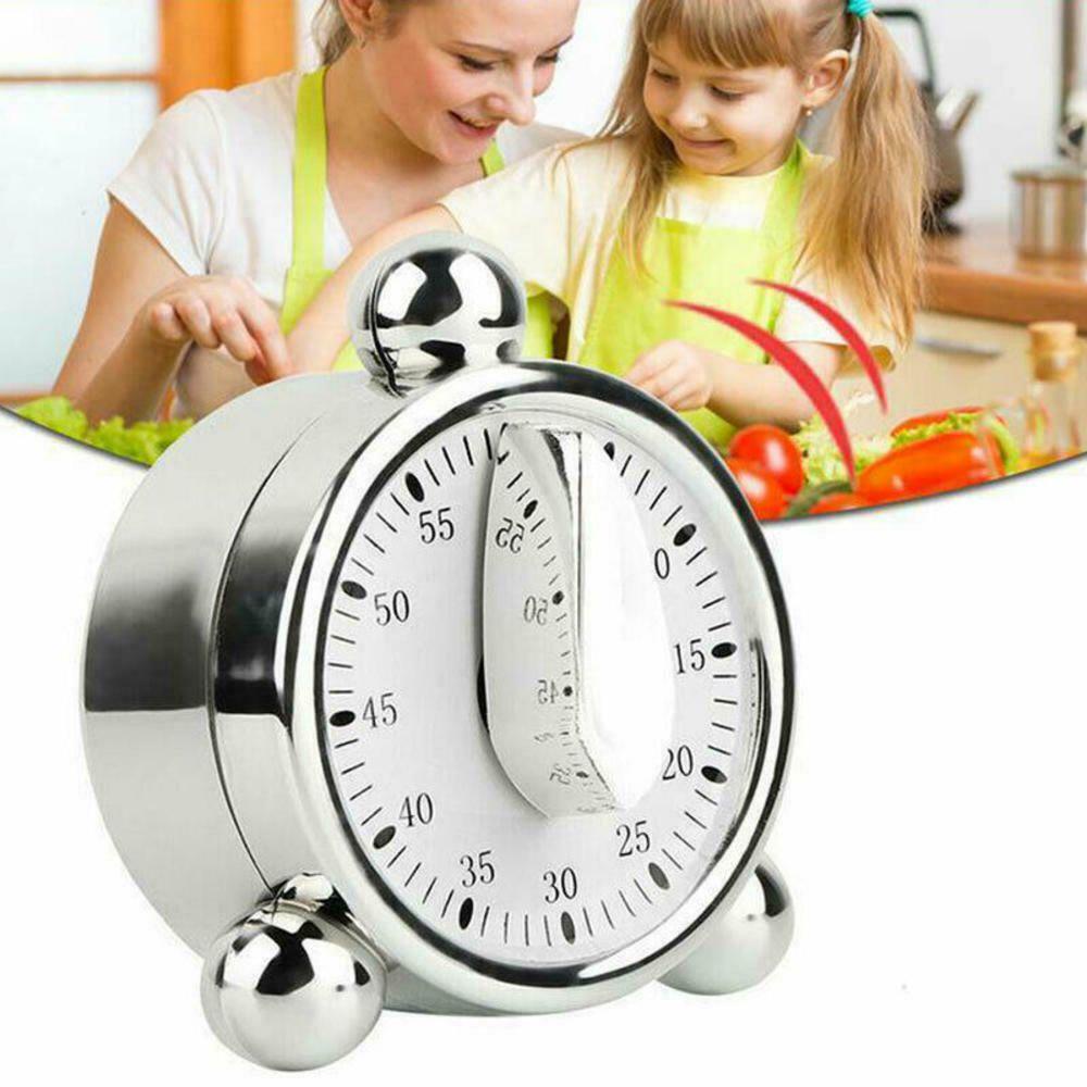 Đồng Hồ Báo Thức Cơ Học Đếm Ngược Dễ Thương Kích Thước Nhỏ Gọn Dùng Trong Nhà Bếp