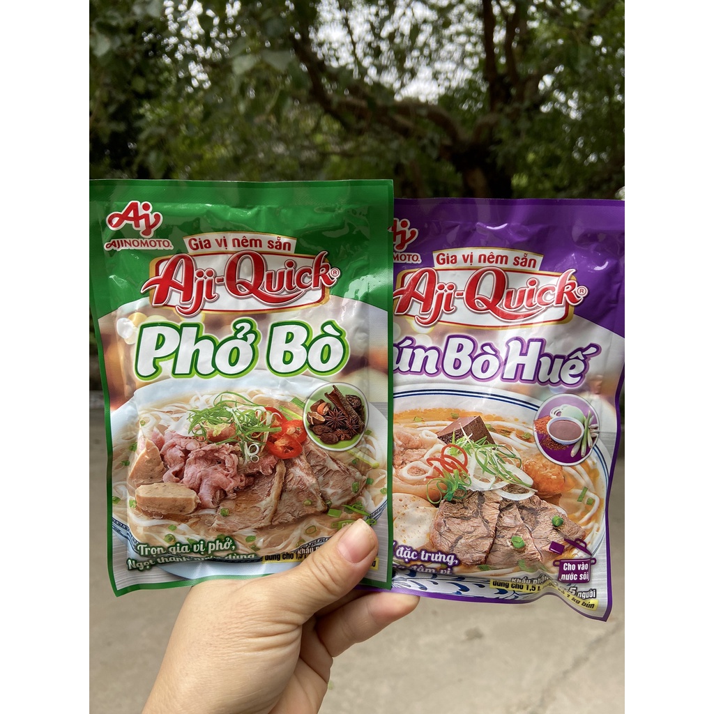 GIA VỊ NÊM SẴN BÚN BÒ HUẾ AJI QUICK 59g