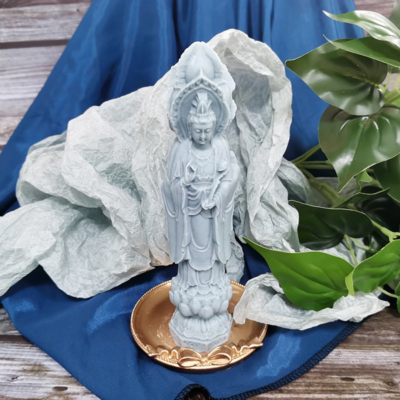 Khuôn Silicone Tạo Hình Tượng Phật Quan Âm Chuyên Dụng