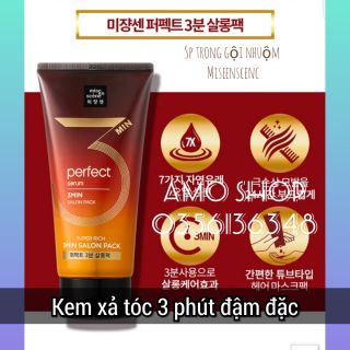 [MẪU MỚI 2021] Kem ủ tóc 3 phút Mise en sence Perfect Serum 3 minutes 300g