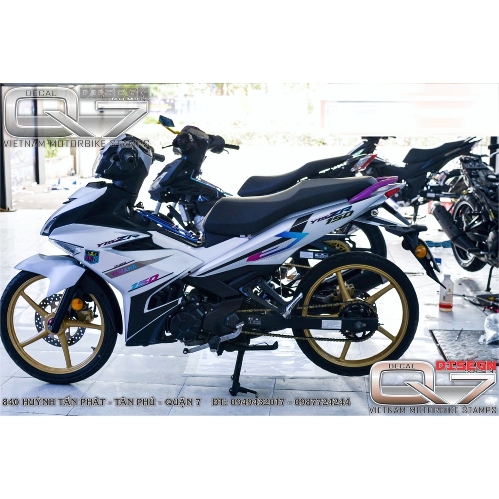 Tem Rời EXCITER 150 XE TRẮNG