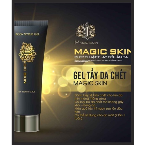 Tẩy da chết toàn thân Body Scrub Gel - Magic Skin