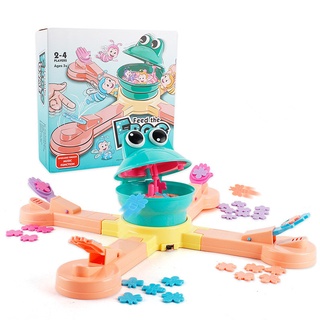 Bộ Đồ chơi Ếch,game gia đình giải trí vui nhộn Ếch điện ăn côn trùng game xoay 360 độ vui nhộn