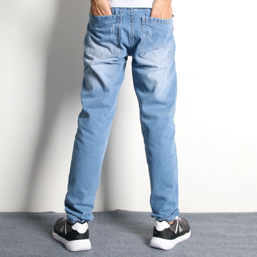 [Mã FAMALLT5 giảm 15% đơn 150K] Quần jean nam Q514 (Đen rách) MĐ | BigBuy360 - bigbuy360.vn