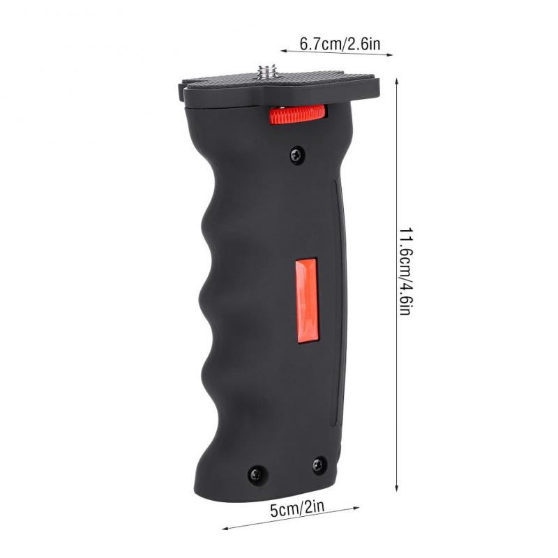 Tay cầm máy ảnh chống rung nhỏ gọn có vít 1/4" dành cho dòng máy Canon Nikon | BigBuy360 - bigbuy360.vn