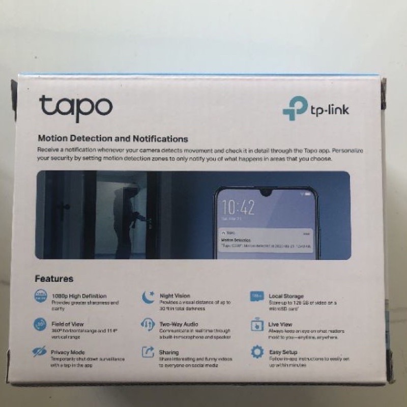 Camera giám sát quay quét IP Wifi TP-Link Tapo C200 Full HD 1080P